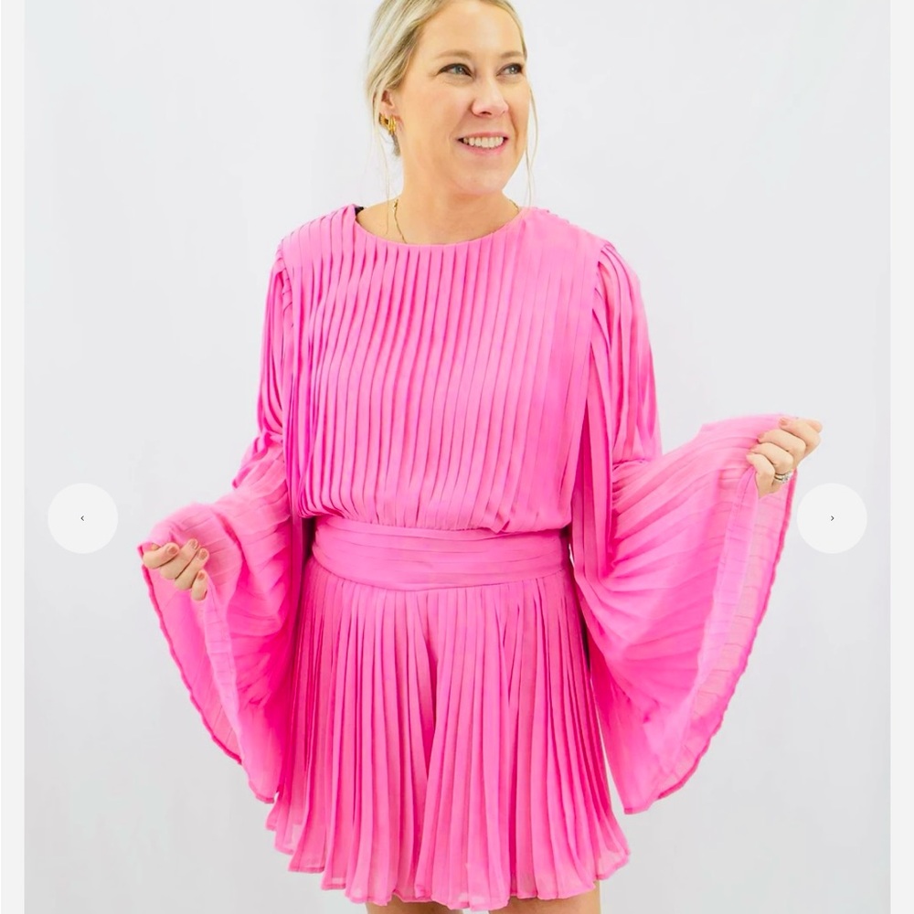NWT Lumiere Barbie Pink Romper